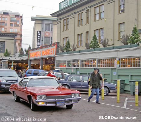 Postcard Pike Place Market, Seattle
