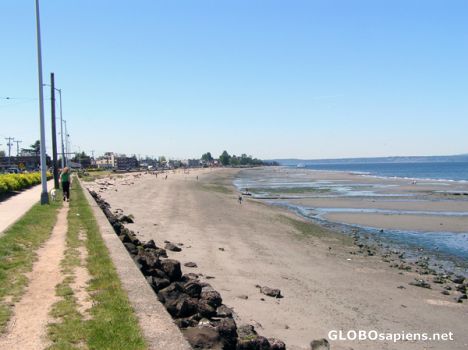 Postcard Seattle Alki Beach