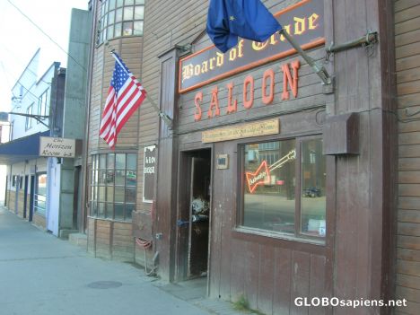 Postcard Saloon for bad girls