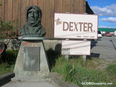 Postcard Wyatt Earp opened the DEXTER