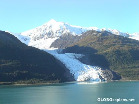 Postcard Glacies in College Fjord