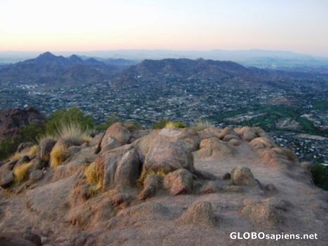 Postcard Atop of Camelback Mountain