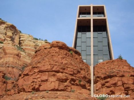 Postcard Built in Church