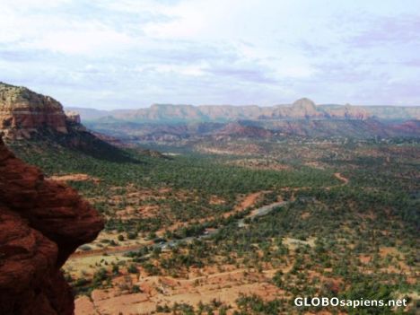 Postcard Sedona below