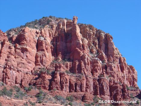 Postcard Red Bluffs Near Sedona Arizona