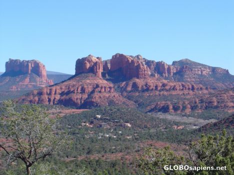 Postcard The Hills Surrounding Sedona Arizona
