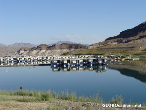 Postcard Echo Bay Marina