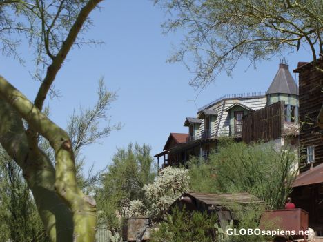 Postcard Goldfield Ghost Town