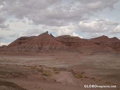Postcard Earth formations