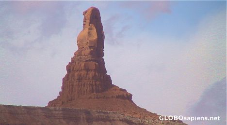 Postcard Spire in Monument Valley