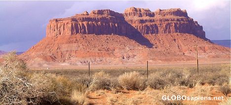Postcard Arizona landscape