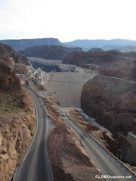 Postcard Hoover Dam