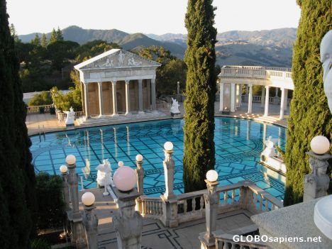 Postcard Hearst Castle, CA