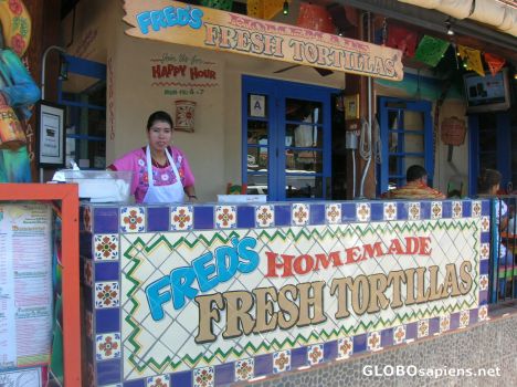 Postcard Fresh tortillas