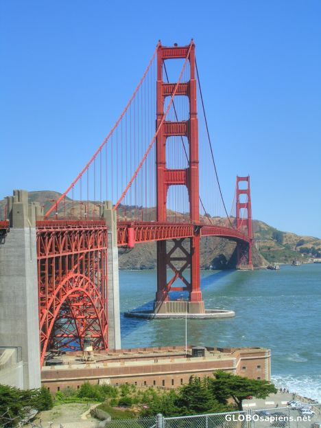 Postcard Golden Gate Bridge