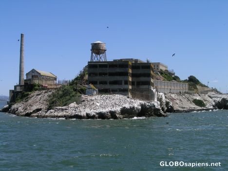 Postcard Alcatraz Island