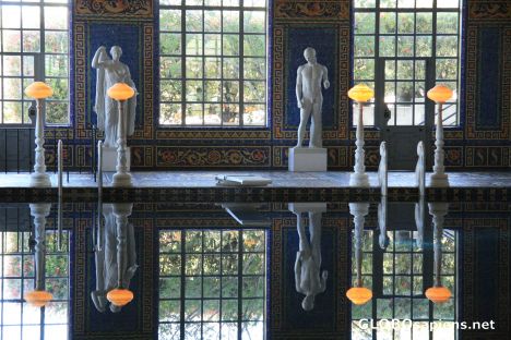 Postcard Hearst Castle
