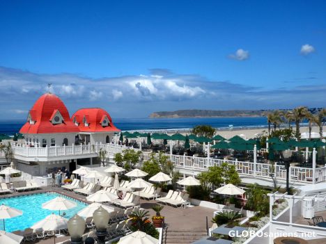 Postcard Hotel del Coronado