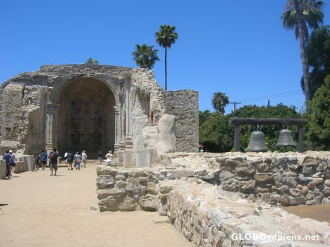 Postcard San Juan Capistrano Mission