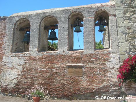 Postcard Bells in San Juan Capistrano
