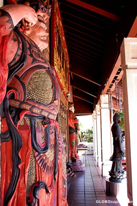 Postcard Exterior Detailing on the Chua Duc Vien Temple