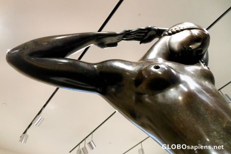 Postcard Venus, a Statue in the de Young Museum