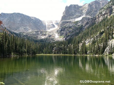 Postcard Odessa Lake