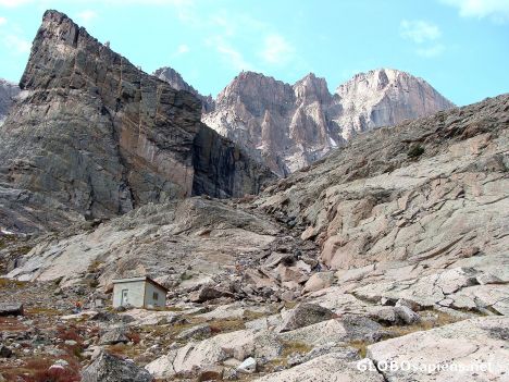 Postcard The cairn