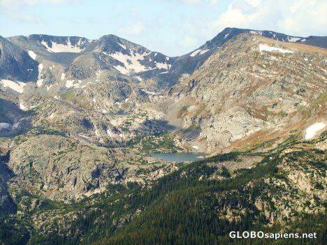 Postcard Mountain lakes