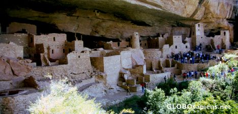 Postcard Mesa Verde (US, CO) - home of the Hopi Indians
