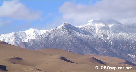 Postcard Great Sand Dunes National Park