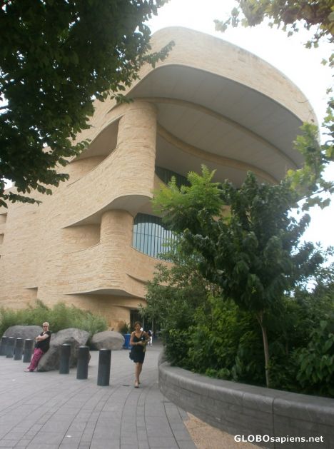 Postcard Smithsonian National Museum of the American Indian