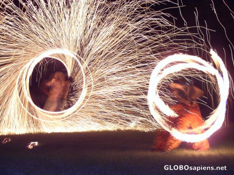 Fire Performers, Sarasota, Florida, USA