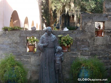 Postcard The Good Spanish Monk