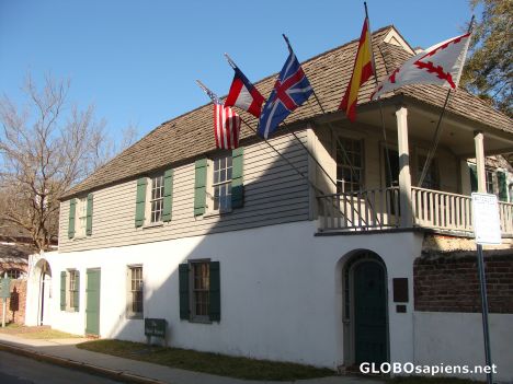 Postcard The Oldest House in Florida