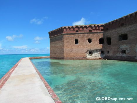 Postcard Fort Jefferson