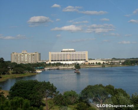 Postcard Walt Disney World - Contemporary Hotel