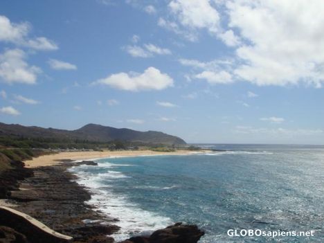 Postcard Oahu Coastline
