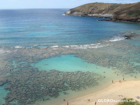 Postcard Hanauma Bay, Hawaii