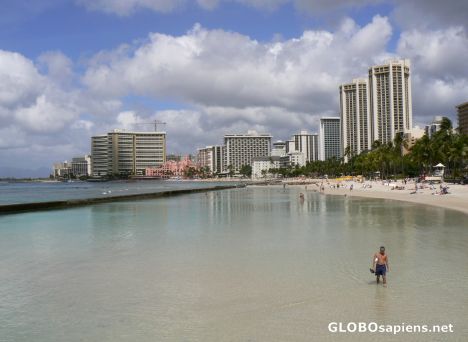 Postcard Waikiki Beach