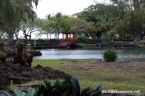 Postcard Japanese gardens