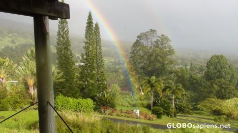 Postcard Double Rainbow - Hana Maui