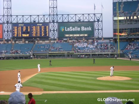 Postcard White sox