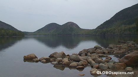 Postcard Jordan Pond