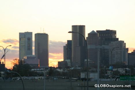 Postcard Boston Financial District