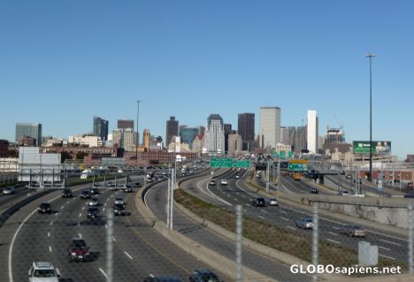 Postcard Leaving the city