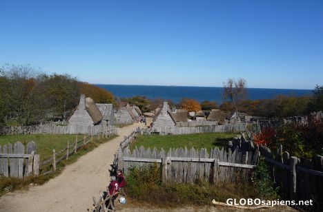 Postcard The Plimoth Plantation