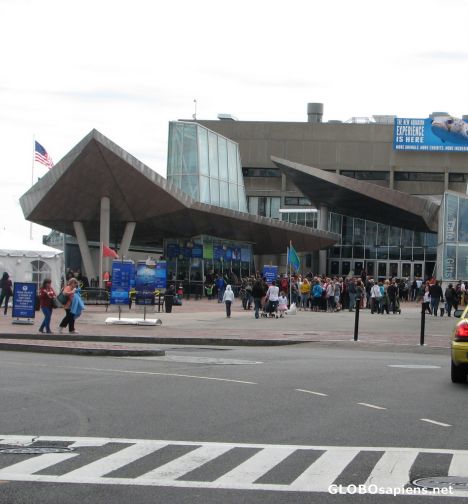 Postcard New England Aquarium