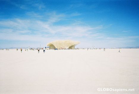 Postcard Black Rock City, Nevada USA 
