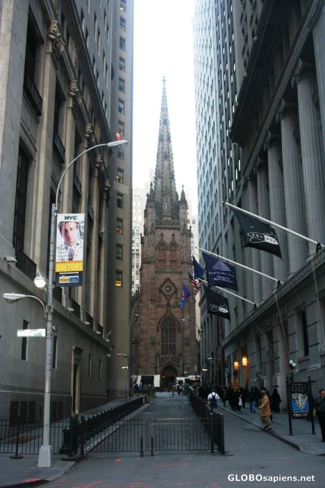 Postcard Trinity church